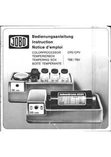 Jobo CPV manual. Camera Instructions.